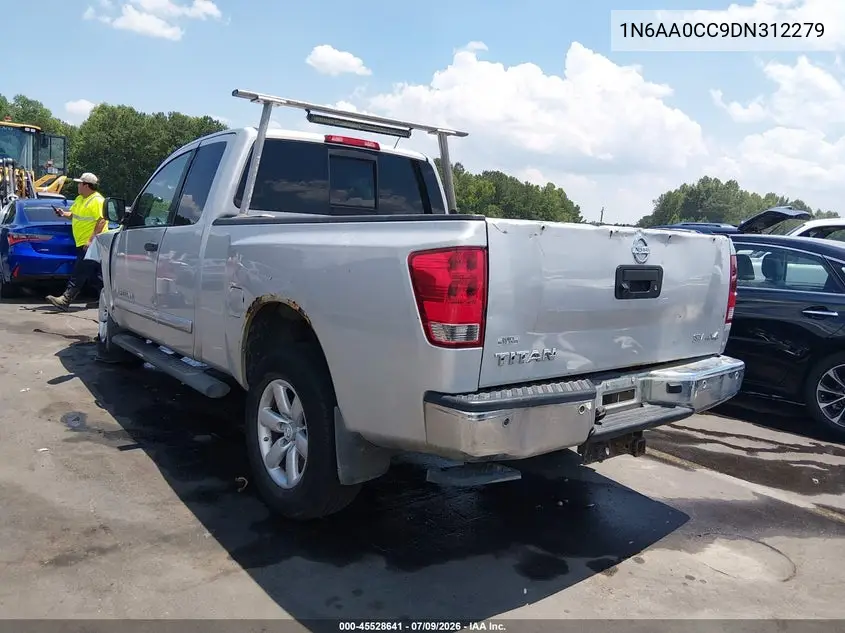 2013 Nissan Titan Sv VIN: 1N6AA0CC9DN312279 Lot: 45528641