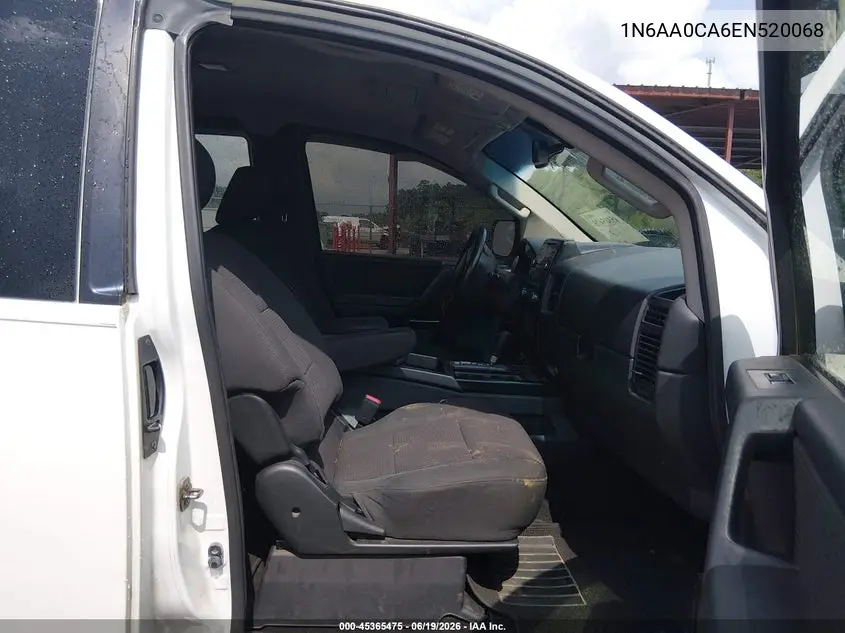 2014 Nissan Titan Sv VIN: 1N6AA0CA6EN520068 Lot: 45365475