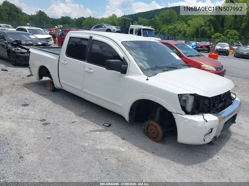 2015 Nissan Titan Sv VIN: 1N6BA0EC1FN507992 Lot: 45544396