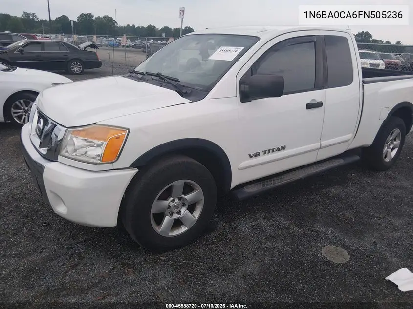 2015 Nissan Titan Sv VIN: 1N6BA0CA6FN505236 Lot: 45588720