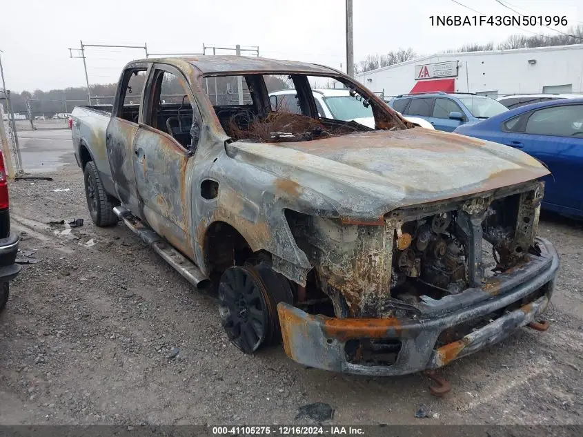 1N6BA1F43GN501996 2016 Nissan Titan Xd Pro-4X Diesel