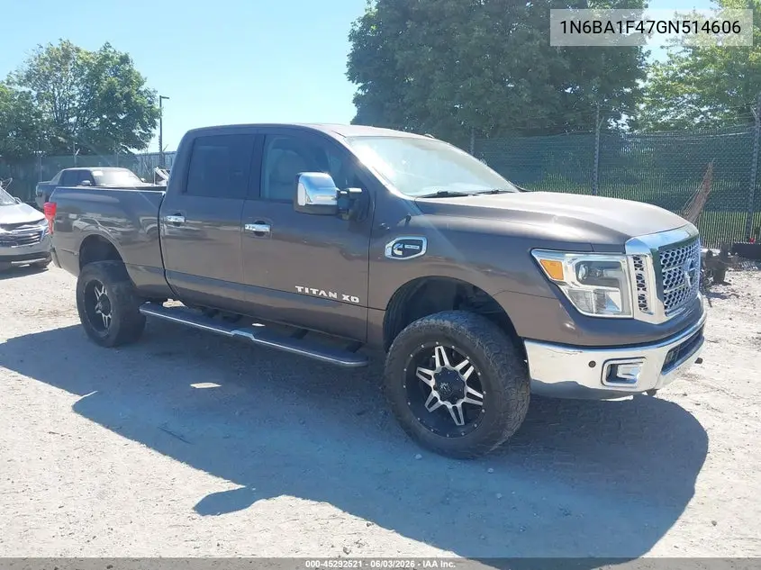 1N6BA1F47GN514606 2016 Nissan Titan Xd Sl Diesel
