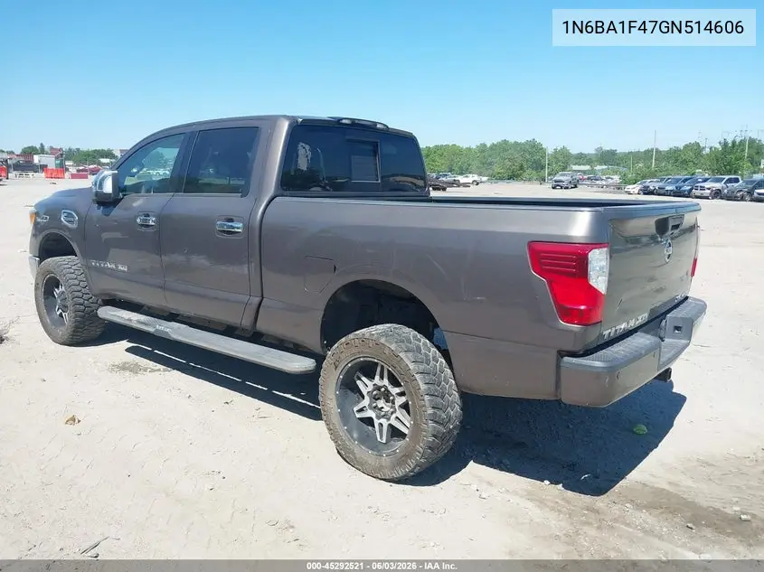 1N6BA1F47GN514606 2016 Nissan Titan Xd Sl Diesel