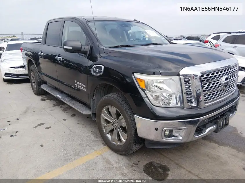 2017 Nissan Titan Sv VIN: 1N6AA1E56HN546177 Lot: 45411127