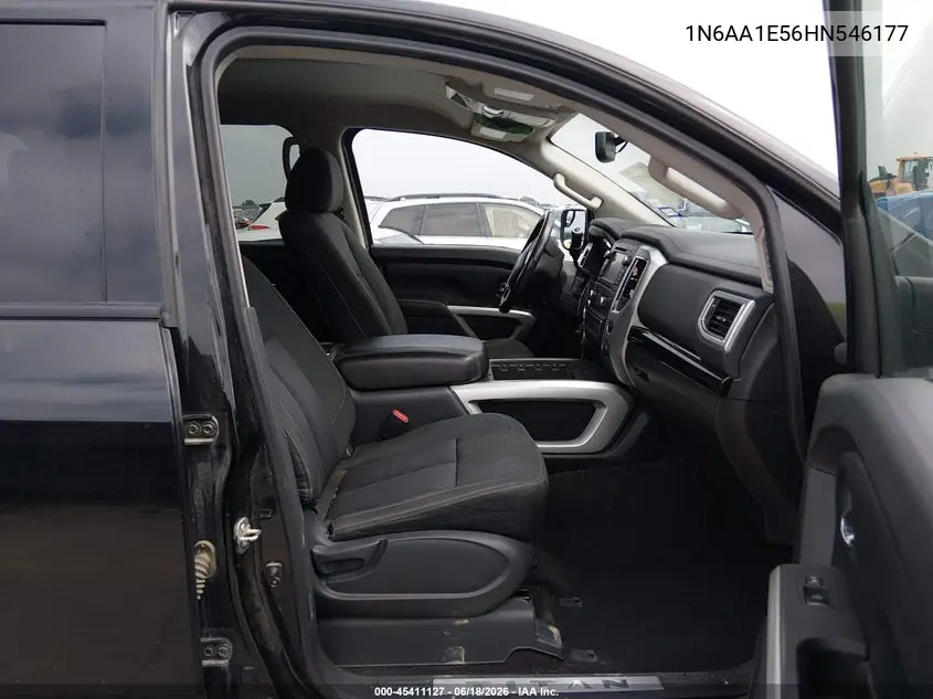 2017 Nissan Titan Sv VIN: 1N6AA1E56HN546177 Lot: 45411127