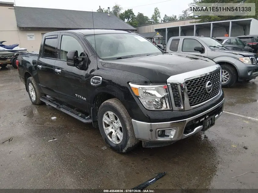 2017 Nissan Titan Sv VIN: 1N6AA1E51HN541338 Lot: 45548836