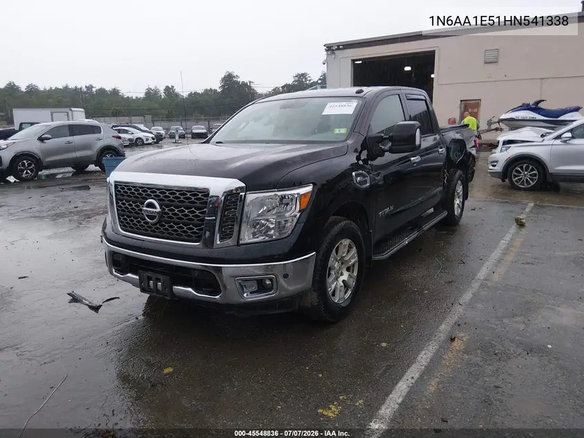 2017 Nissan Titan Sv VIN: 1N6AA1E51HN541338 Lot: 45548836