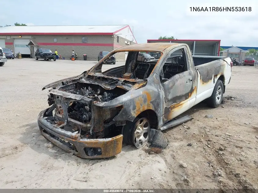 2017 Nissan Titan S VIN: 1N6AA1R86HN553618 Lot: 45549074