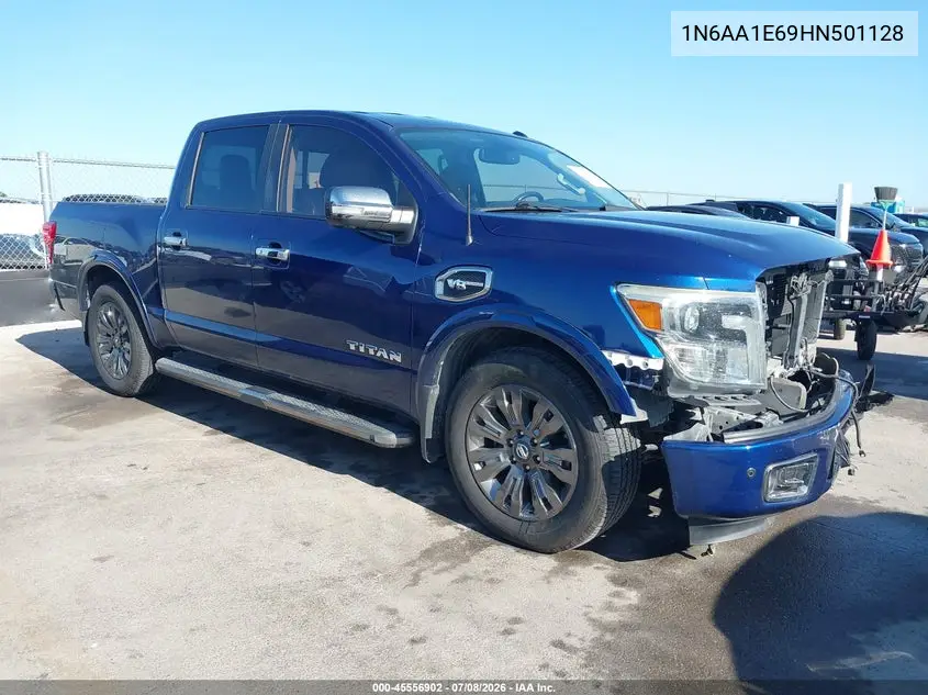 2017 Nissan Titan Platinum Reserve VIN: 1N6AA1E69HN501128 Lot: 45556902
