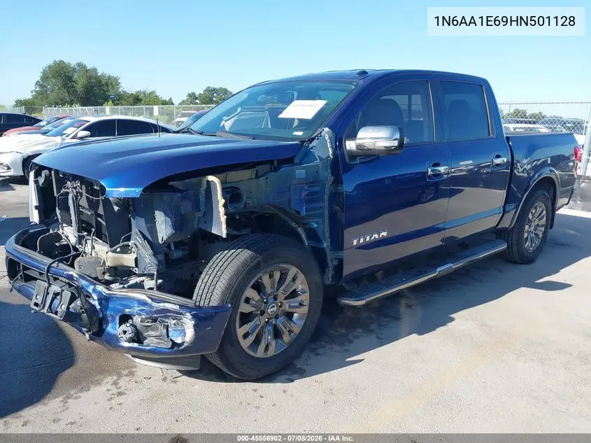 2017 Nissan Titan Platinum Reserve VIN: 1N6AA1E69HN501128 Lot: 45556902