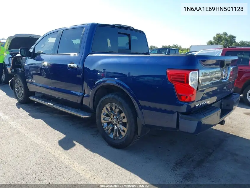 2017 Nissan Titan Platinum Reserve VIN: 1N6AA1E69HN501128 Lot: 45556902