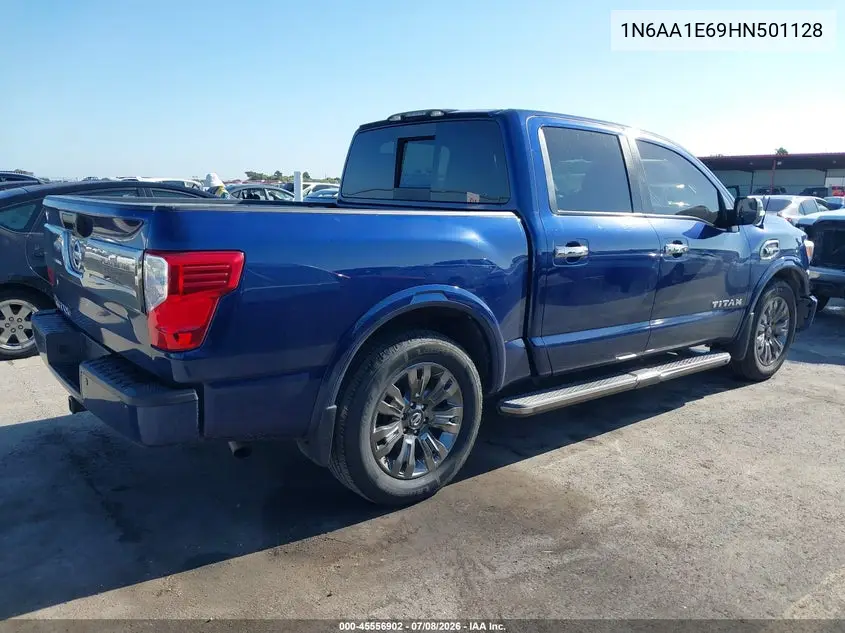 2017 Nissan Titan Platinum Reserve VIN: 1N6AA1E69HN501128 Lot: 45556902
