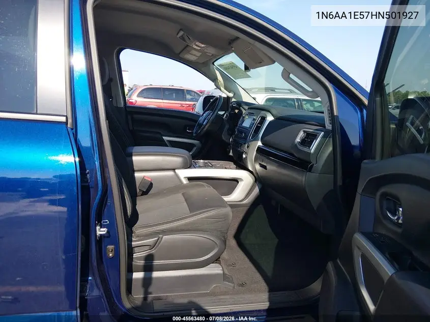 2017 Nissan Titan Sv VIN: 1N6AA1E57HN501927 Lot: 45563480