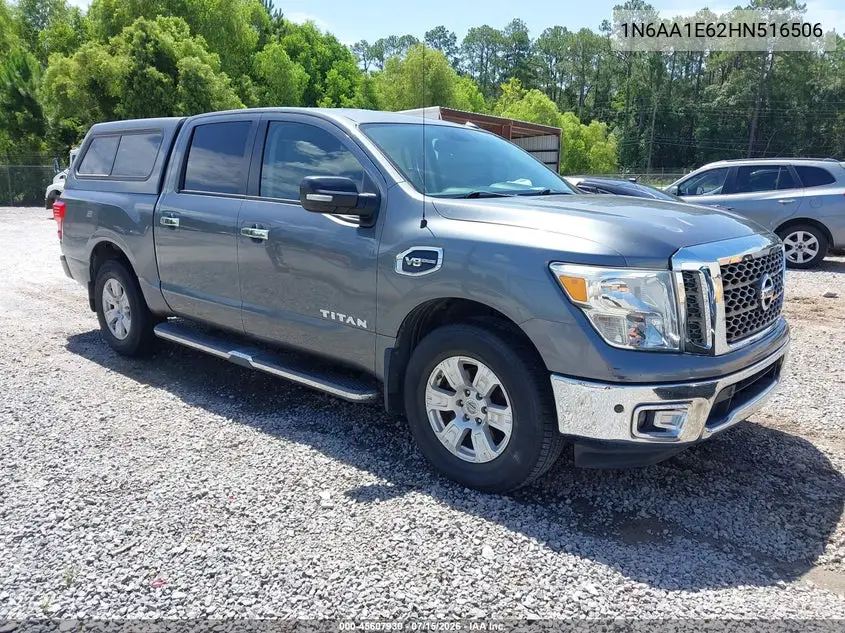 2017 Nissan Titan Sv VIN: 1N6AA1E62HN516506 Lot: 45607930