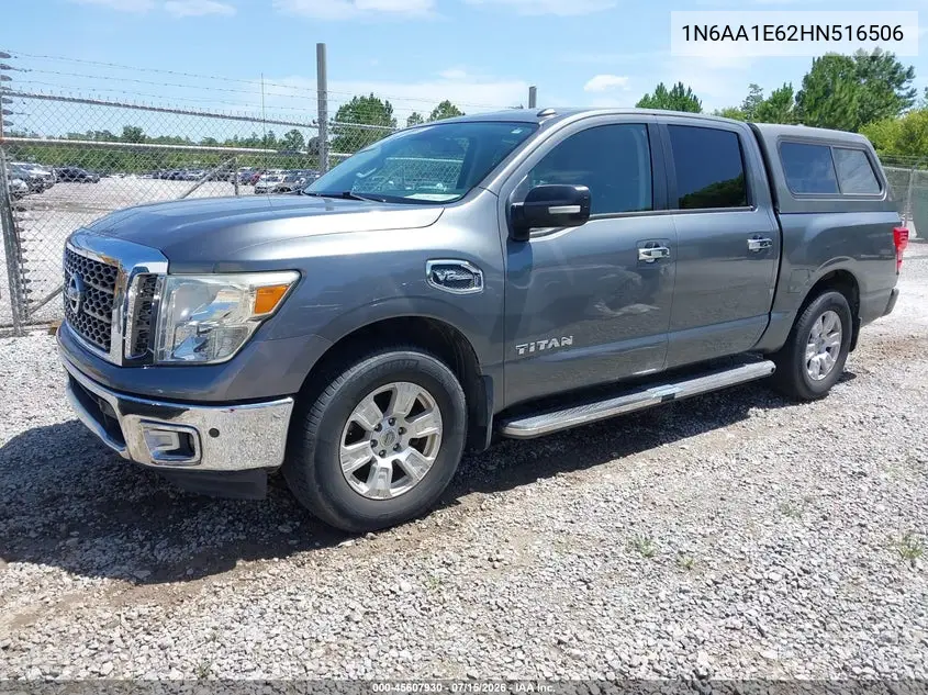 2017 Nissan Titan Sv VIN: 1N6AA1E62HN516506 Lot: 45607930