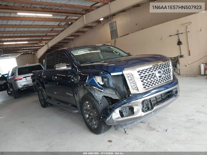 2017 Nissan Titan Platinum Reserve VIN: 1N6AA1E57HN507923 Lot: 45621956