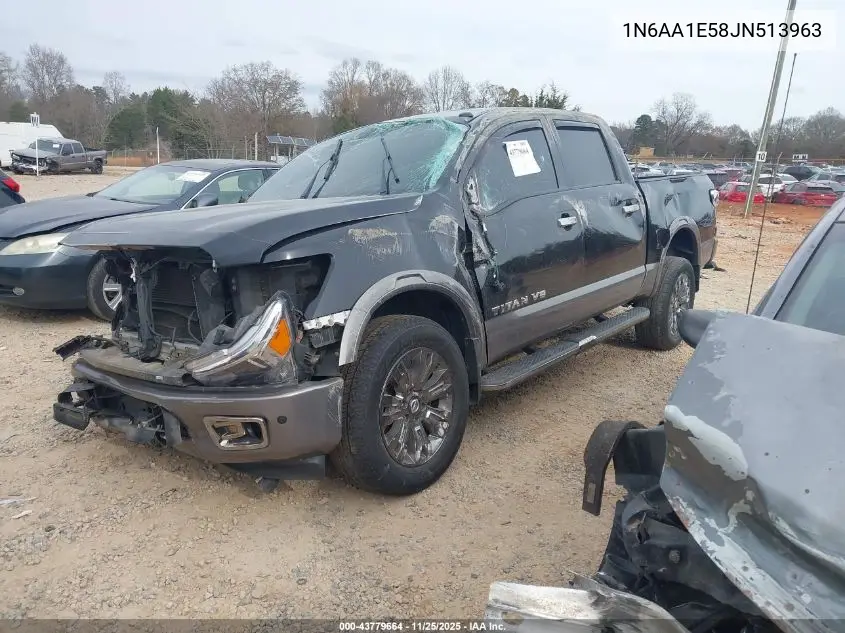 1N6AA1E58JN513963 2018 Nissan Titan Platinum Reserve
