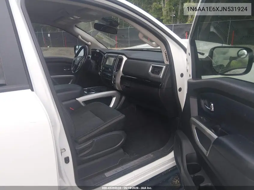 2018 Nissan Titan Sv VIN: 1N6AA1E6XJN531924 Lot: 45388539