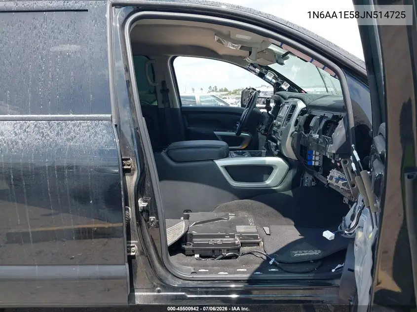 2018 Nissan Titan Pro-4X VIN: 1N6AA1E58JN514725 Lot: 45500942