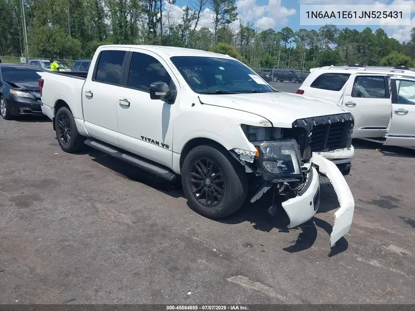 2018 Nissan Titan Sv VIN: 1N6AA1E61JN525431 Lot: 45564655