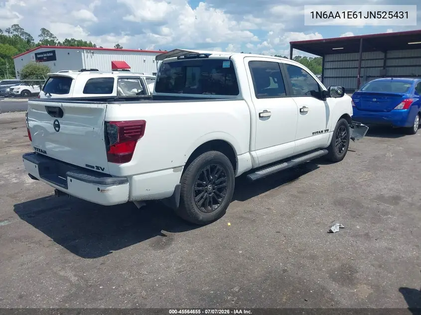 2018 Nissan Titan Sv VIN: 1N6AA1E61JN525431 Lot: 45564655