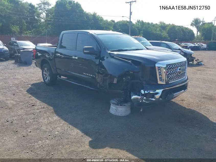 2018 Nissan Titan Sv VIN: 1N6AA1E58JN512750 Lot: 45606759