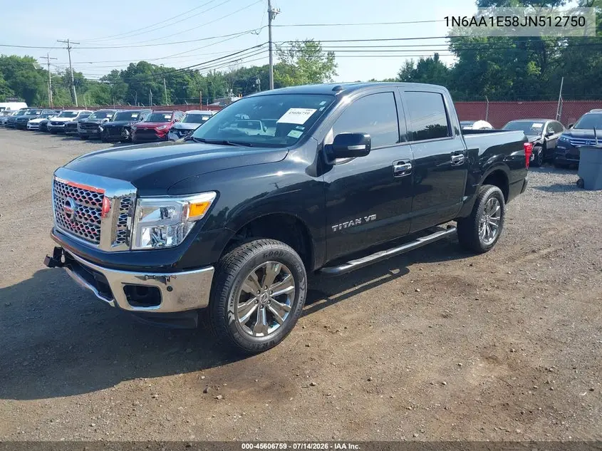 2018 Nissan Titan Sv VIN: 1N6AA1E58JN512750 Lot: 45606759