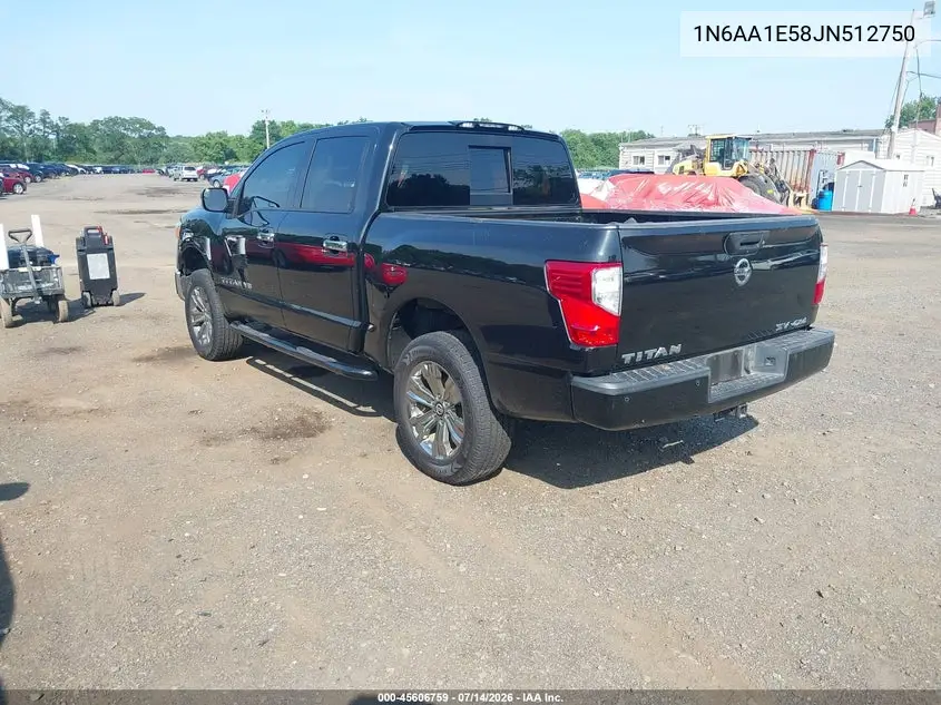 2018 Nissan Titan Sv VIN: 1N6AA1E58JN512750 Lot: 45606759