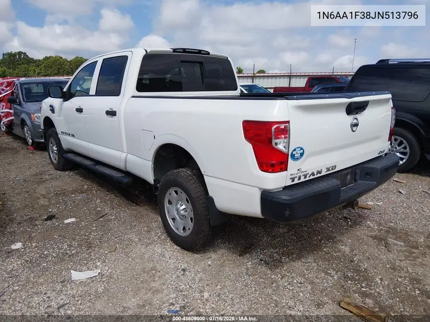 1N6AA1F38JN513796 2018 Nissan Titan Xd S Gas
