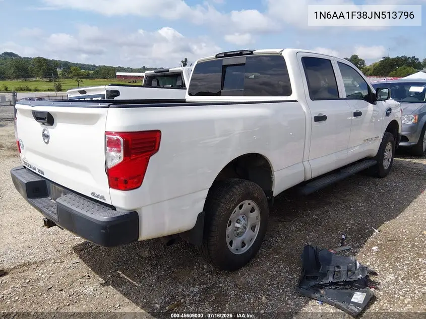 1N6AA1F38JN513796 2018 Nissan Titan Xd S Gas