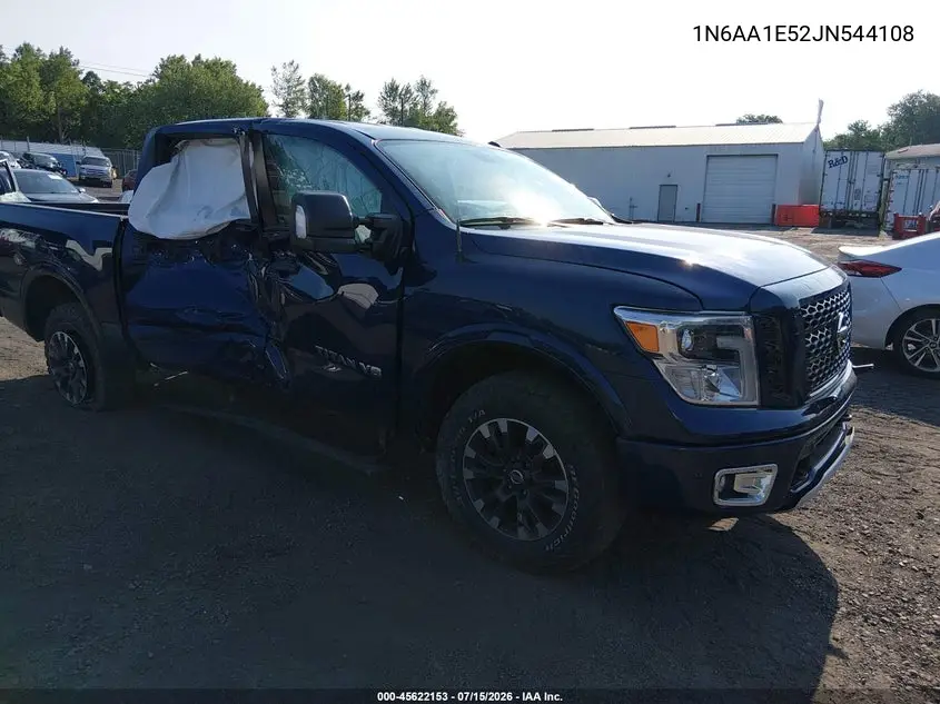 2018 Nissan Titan Pro-4X VIN: 1N6AA1E52JN544108 Lot: 45622153