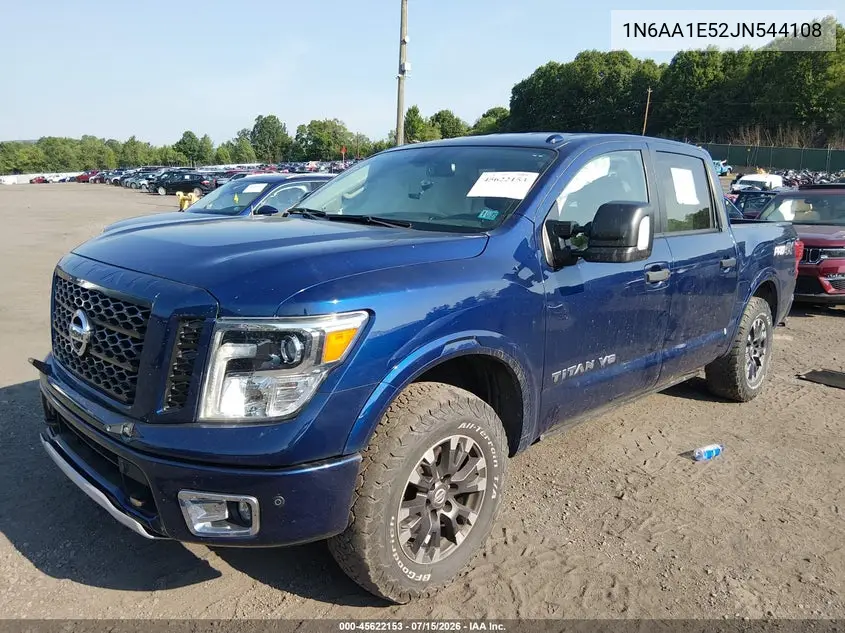 2018 Nissan Titan Pro-4X VIN: 1N6AA1E52JN544108 Lot: 45622153