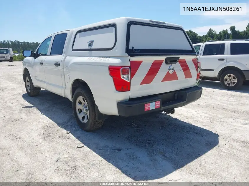 2018 Nissan Titan S VIN: 1N6AA1EJXJN508261 Lot: 45640360
