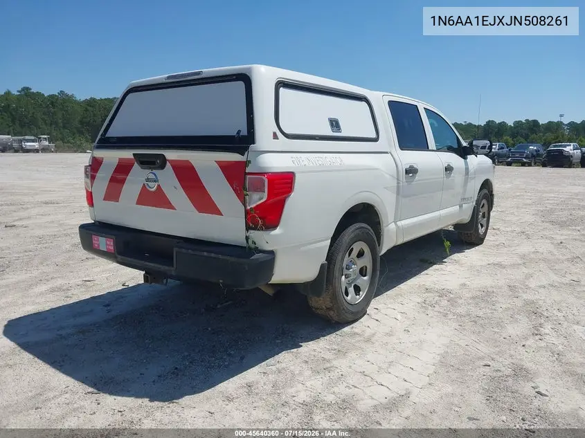 2018 Nissan Titan S VIN: 1N6AA1EJXJN508261 Lot: 45640360