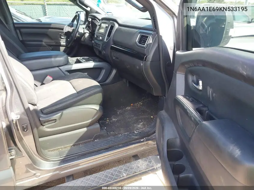 2019 Nissan Titan Sv VIN: 1N6AA1E69KN533195 Lot: 45340216