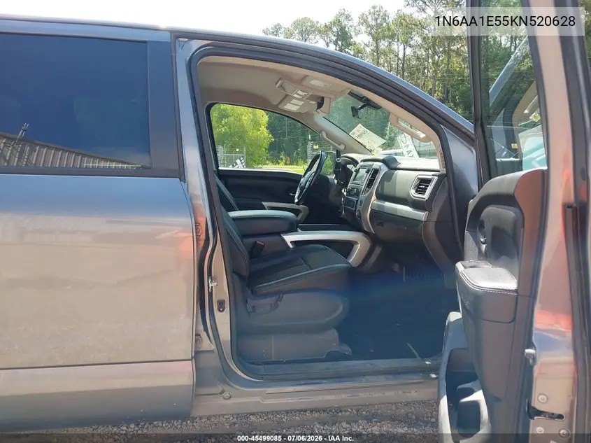 2019 Nissan Titan Pro-4X VIN: 1N6AA1E55KN520628 Lot: 45499085