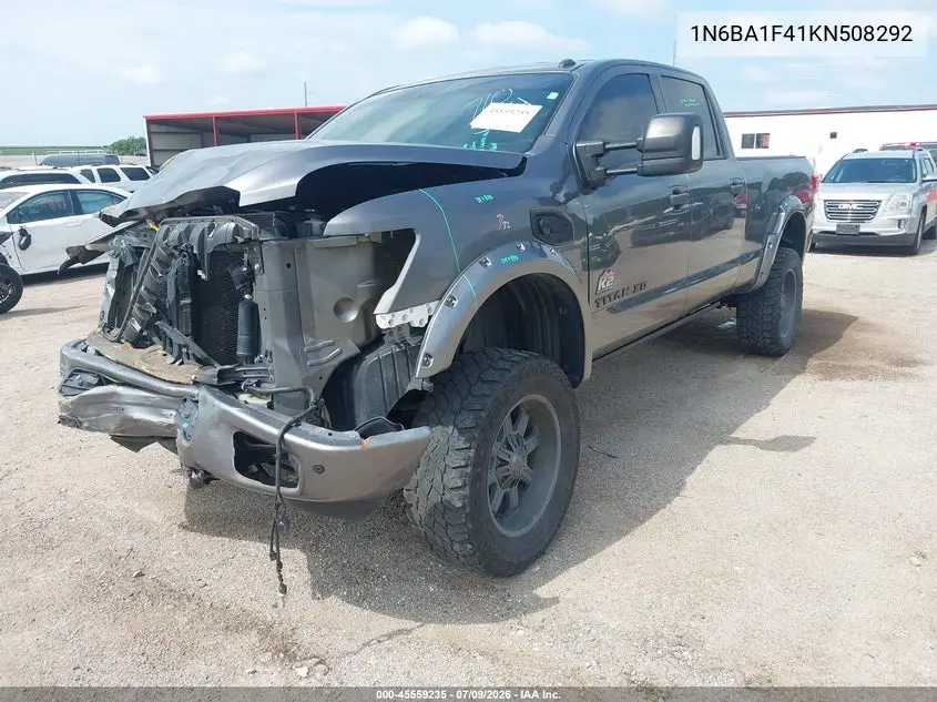 2019 Nissan Titan Xd Sv Diesel VIN: 1N6BA1F41KN508292 Lot: 45559235