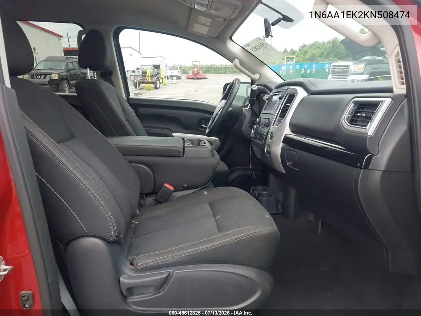 2019 Nissan Titan Sv VIN: 1N6AA1EK2KN508474 Lot: 45612825