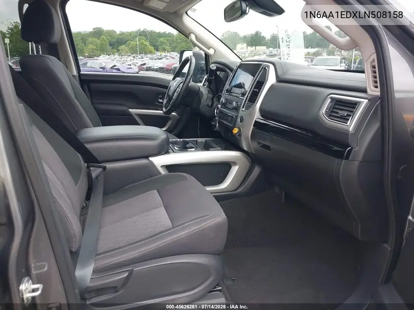 2020 Nissan Titan Sv 4X4 VIN: 1N6AA1EDXLN508158 Lot: 45626261
