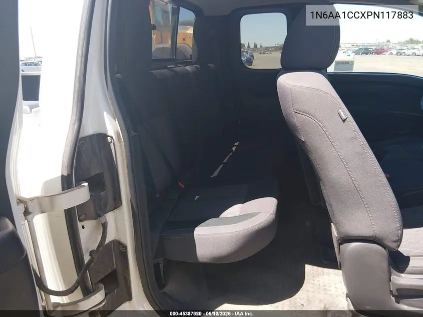 2023 Nissan Titan King Cab S 4X4 VIN: 1N6AA1CCXPN117883 Lot: 45387320