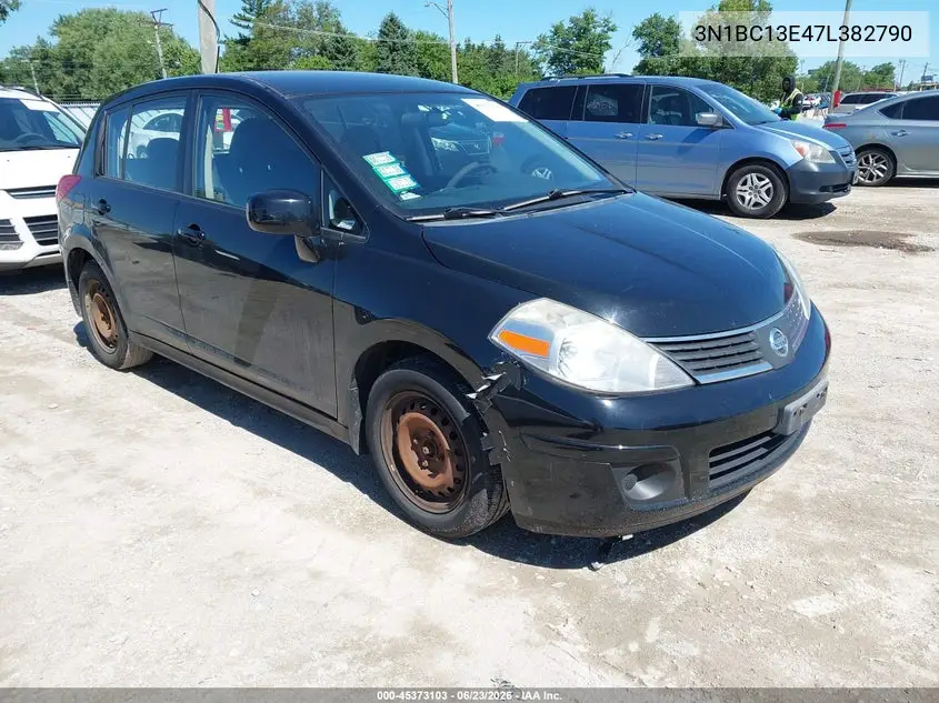 2007 Nissan Versa 1.8S VIN: 3N1BC13E47L382790 Lot: 45373103