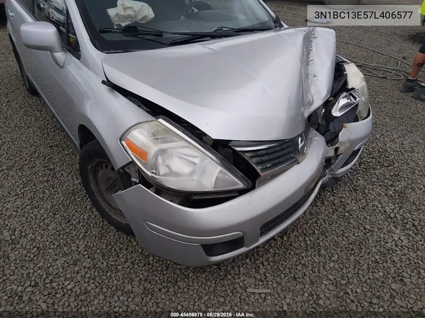 2007 Nissan Versa 1.8S VIN: 3N1BC13E57L406577 Lot: 45486878