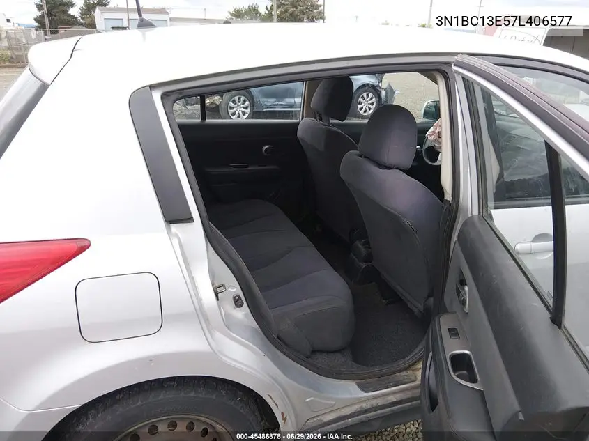2007 Nissan Versa 1.8S VIN: 3N1BC13E57L406577 Lot: 45486878