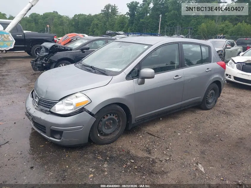 3N1BC13E49L460407 2009 Nissan Versa 1.8S