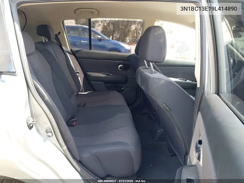 2009 Nissan Versa 1.8Sl VIN: 3N1BC13E19L414890 Lot: 45690537