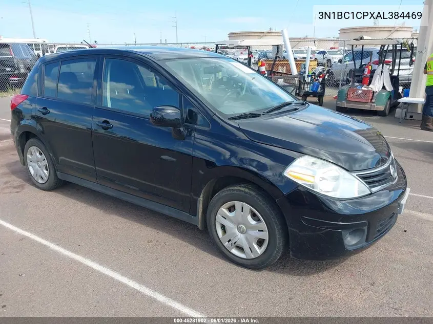 2010 Nissan Versa 1.8S VIN: 3N1BC1CPXAL384469 Lot: 45281902