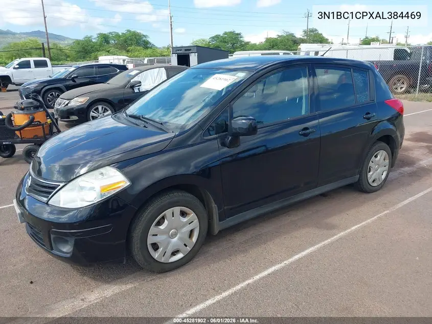 2010 Nissan Versa 1.8S VIN: 3N1BC1CPXAL384469 Lot: 45281902