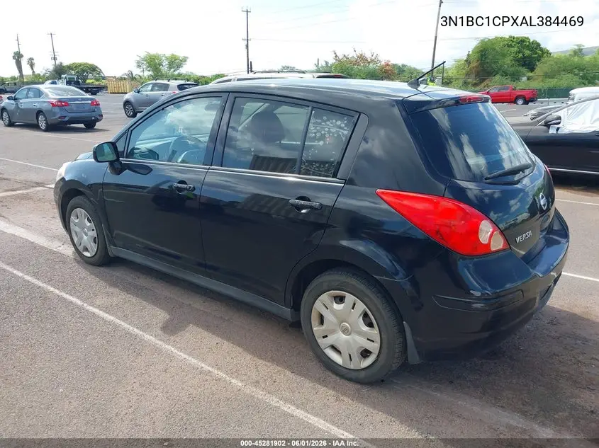 2010 Nissan Versa 1.8S VIN: 3N1BC1CPXAL384469 Lot: 45281902