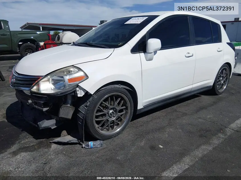 2010 Nissan Versa 1.8S VIN: 3N1BC1CP5AL372391 Lot: 45328210