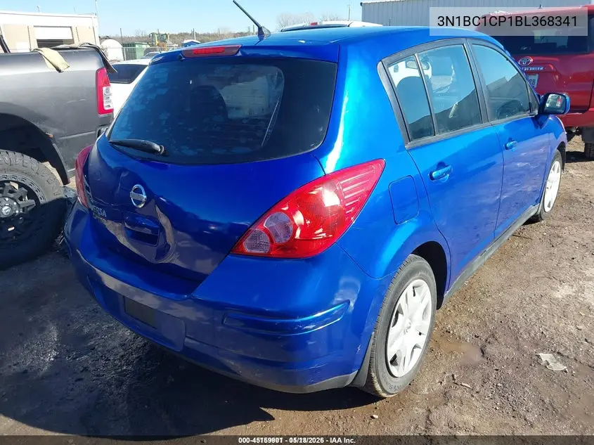 3N1BC1CP1BL368341 2011 Nissan Versa 1.8S